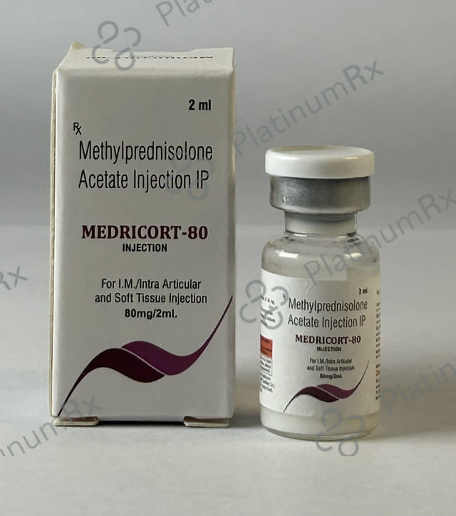 Medricort 80mg Injection