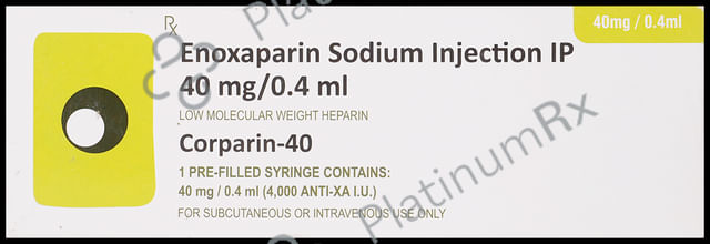 Corparin 40mg Prefilled Syringe 0.4ml