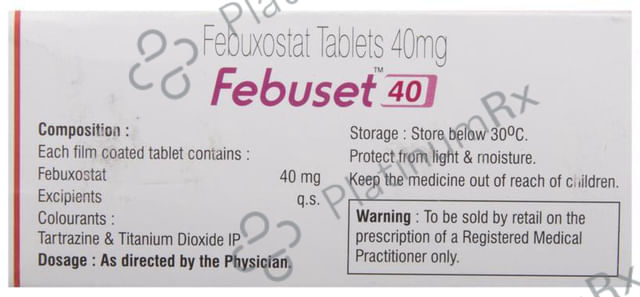 Febuset 40mg Tablet 10s