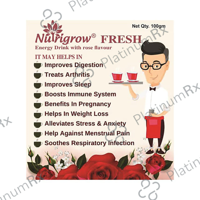 Nutrigrow Fresh Energy Drink Rose