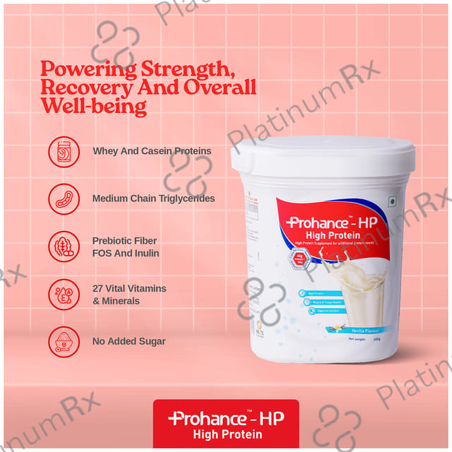 Prohance HP Vanilla Flavour Powder 400gm