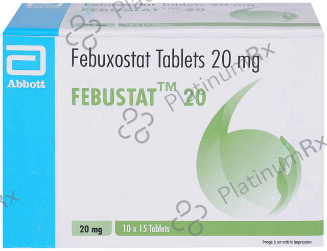 Febustat 20mg Tablet 15s