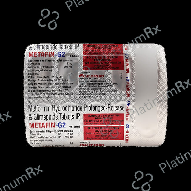 Metafin G 2 Tablet PR