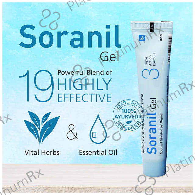 Soranil Gel (30gm Each) 2 Tubes