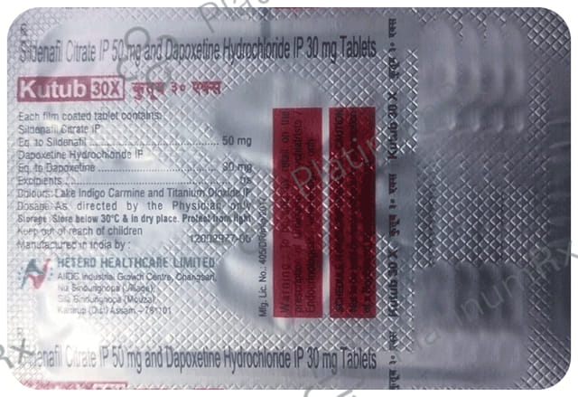 Kutub 50/30mg Tablet 4s