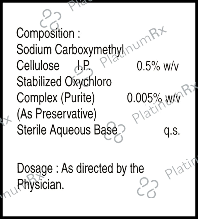 Tearsgel Lubricant Eye Drop