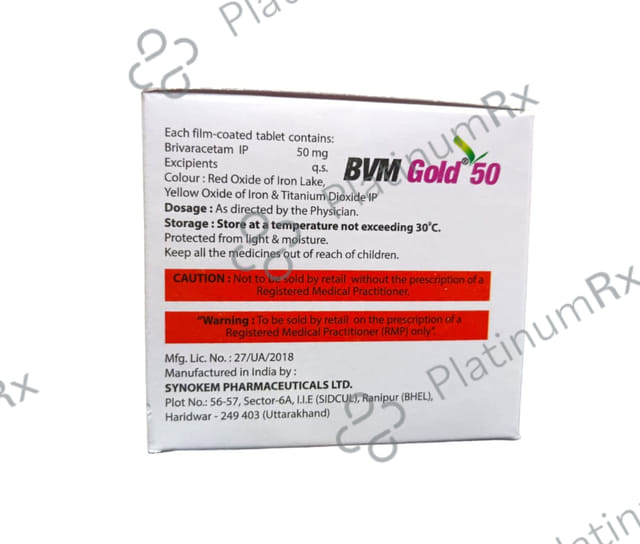 Bvm Gold 50mg Tablet 14s