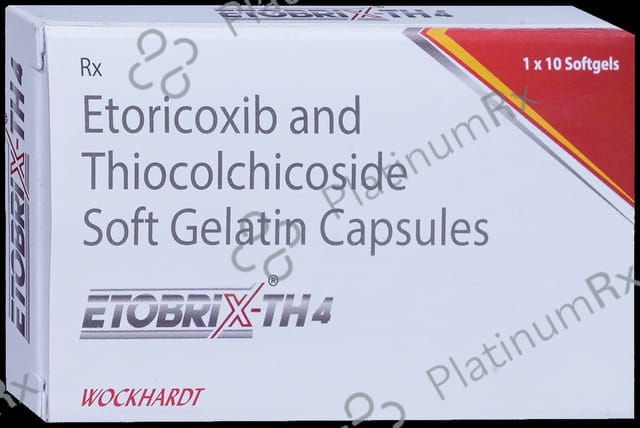 Etobrix TH 60/4mg Soft Gelatin Capsule 10s