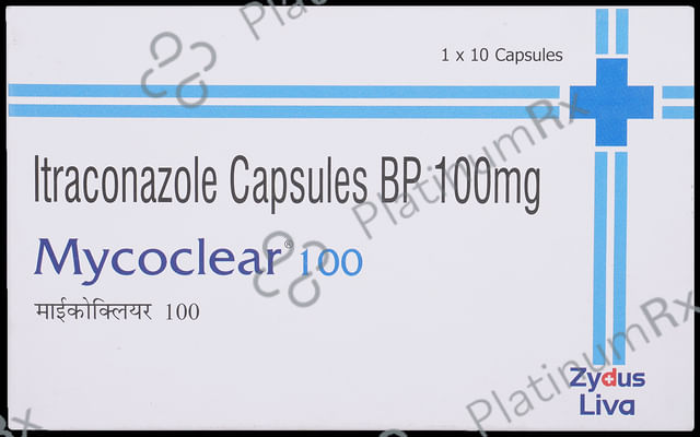 Mycoclear 100mg Capsule 10s