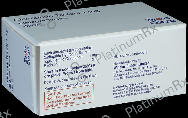 Cintapro 1mg Tablet 10s