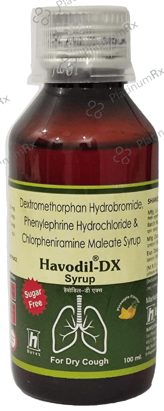 Havodil-DX Syrup Pineapple Sugar Free