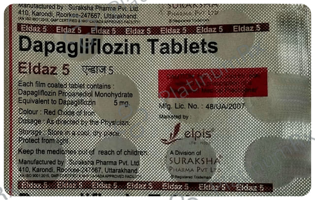 Eldaz 5mg Tablet 10s