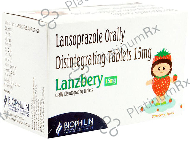 Lanzbery 15mg Tablet 15s