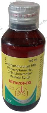 Kifacof-DX Syrup Cherry Sugar Free