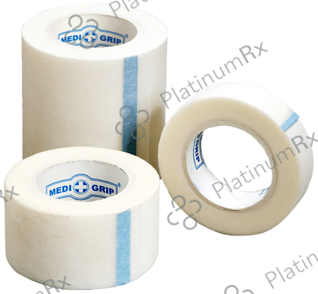Medigrip Non Woven Paper Tape White 5cm x 5m