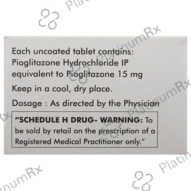 Pionorm 15mg Tablet 10s