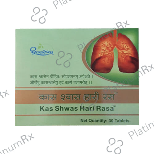 Dhootapapeshwar Kas Shwas Hari Rasa Tablet