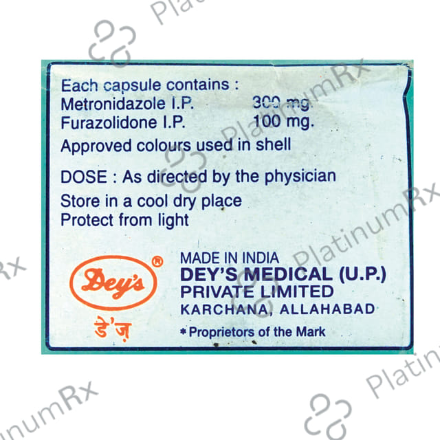 Entrofuran M 100mg/300mg Capsule