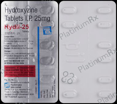 Hydil 25mg Tablet 10s