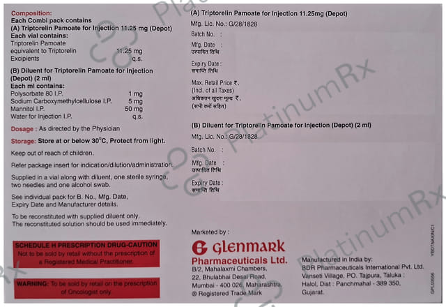 Tripty 11.25mg Injection Combipack 1s