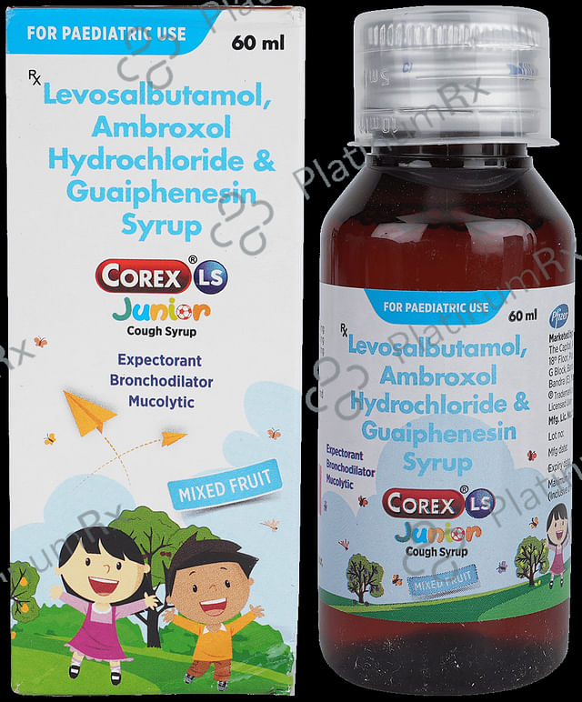 Corex LS Junior Mixed Fruit Syrup 60ml