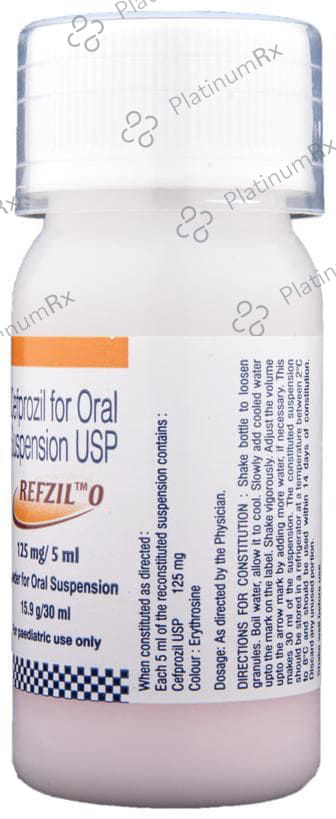 Refzil O 125mg Oral Suspension 30ml