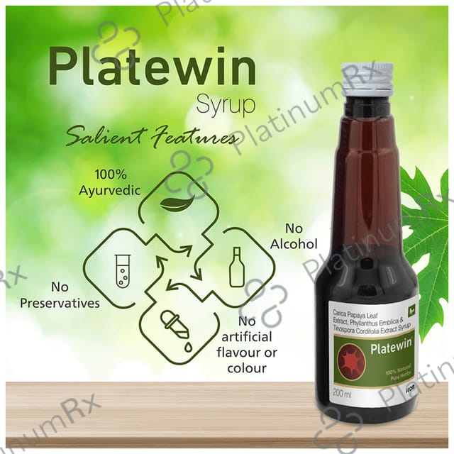 Platewin Syrup (200ml Each) 1 Bottle