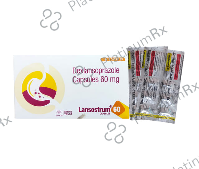 Lansostrum 60mg Capsule 10s