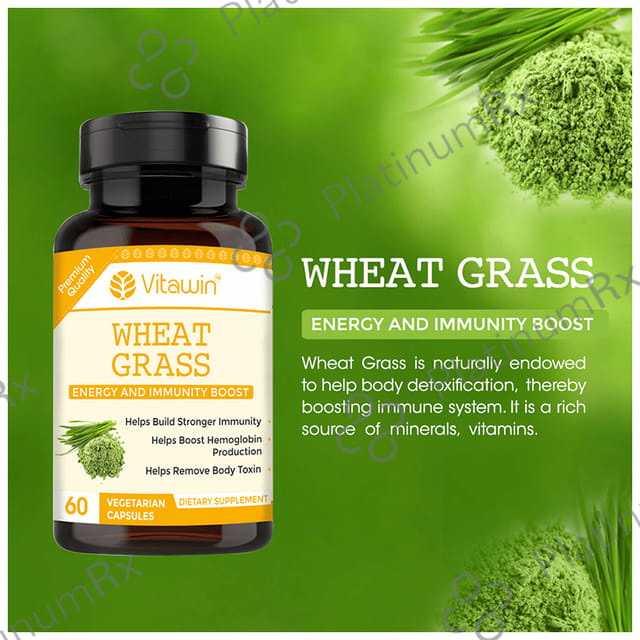 Vitawin Wheat Grass Vegetarian Capsule