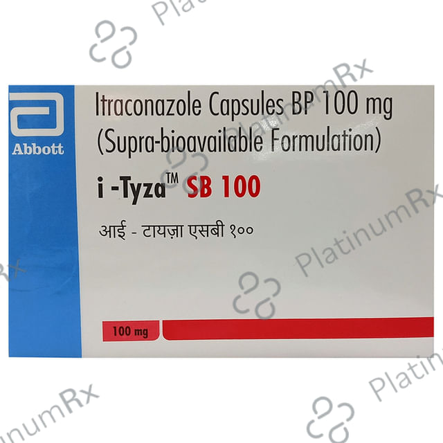 I Tyza SB 100mg Capsule 10s
