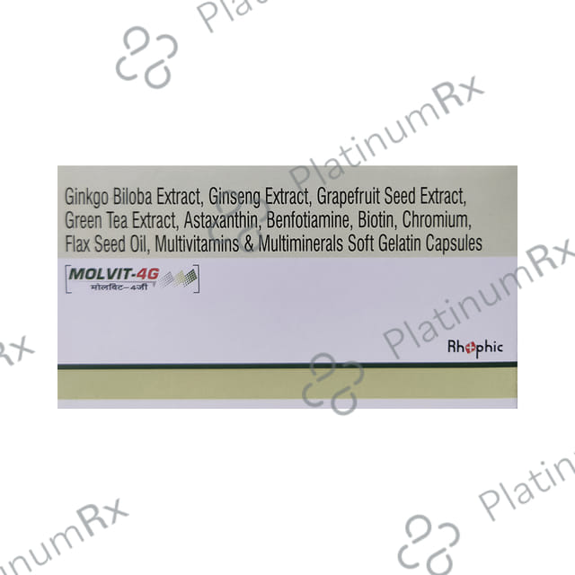 Molvit 4G Soft Gelatin Capsule 10s
