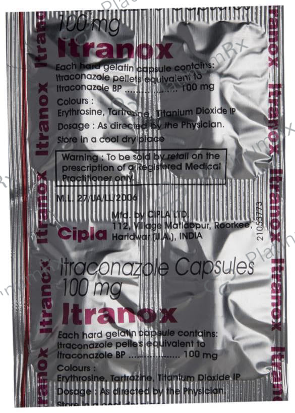 Itranox 100 Capsule 10 Capsule