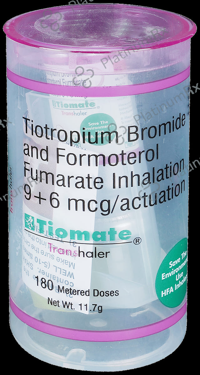 Tiomate 6/9mcg Transhaler 180MDI
