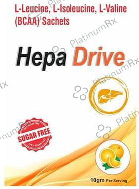 Hepa Drive Sachet Orange Sugar Free