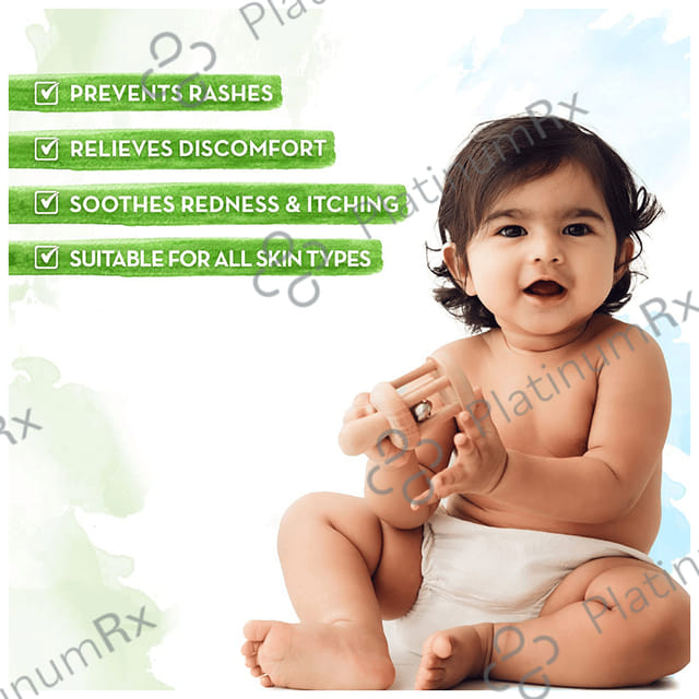 Mamaearth Baby Milky Soft Diaper Rash Cream 50gm
