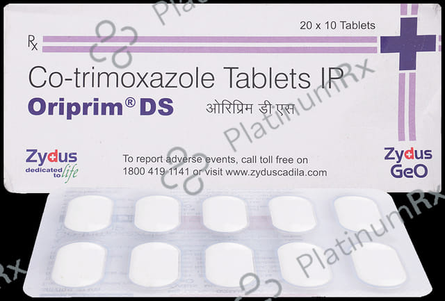 Oriprim DS 800mg/160mg Tablet
