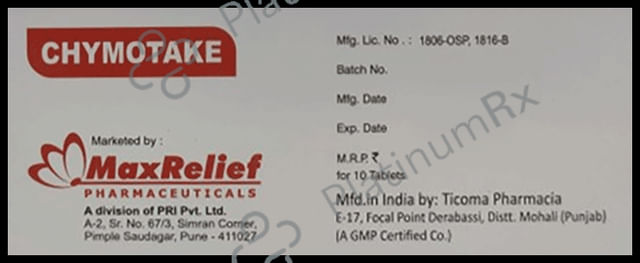 Chymotake Tablet