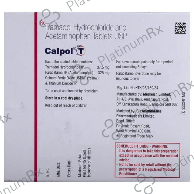 Calpol T Tablet