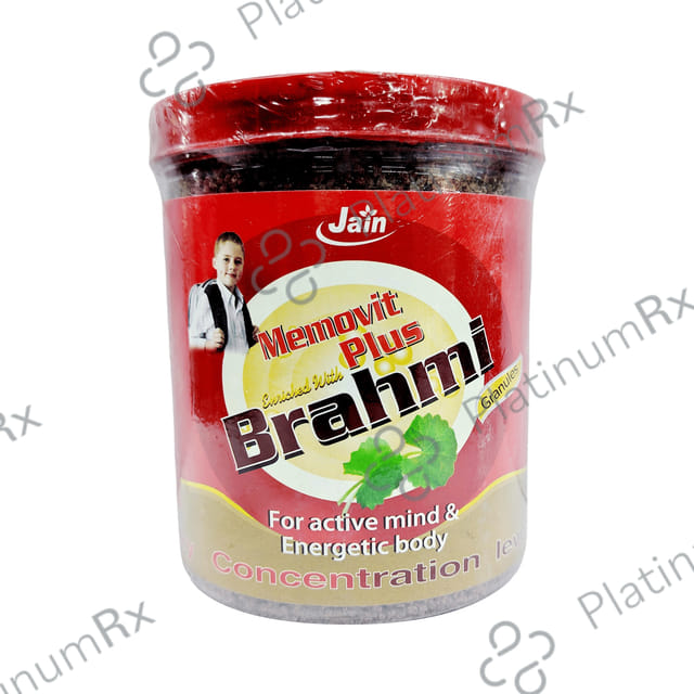 Jain Memovit Plus Brahmi Chocolate Granules 500 gm