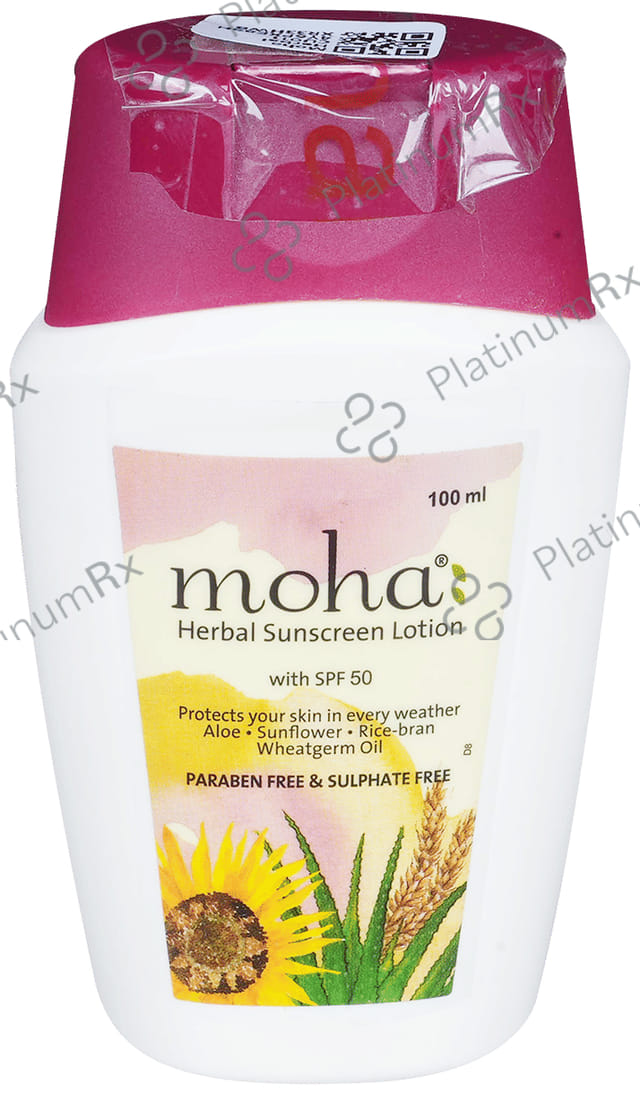 Moha Herbal Sunscreen Lotion 100ml