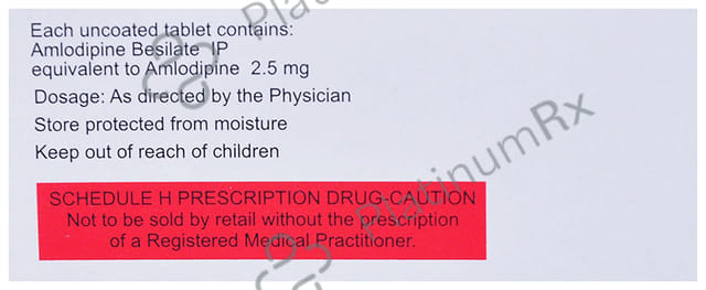 Calchek 2.5mg Tablet 10s