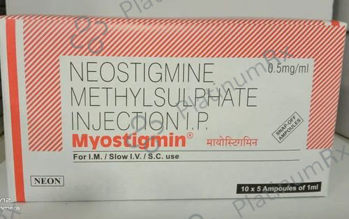 Myostigmin 0.5mg Injection 1ml