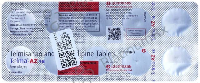 Telma AZ 40/16mg Tablet 10s
