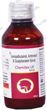 Chemitex LX 30/50/1mg Syrup 100ml