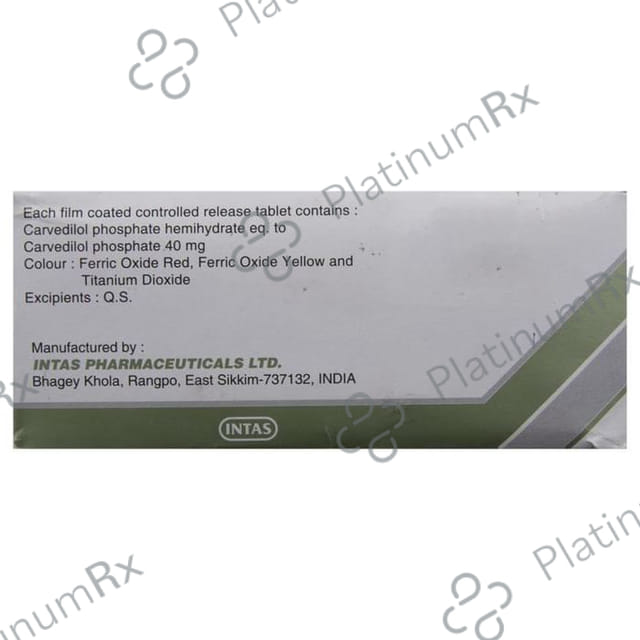 Carca CR 40mg Tablet 10s