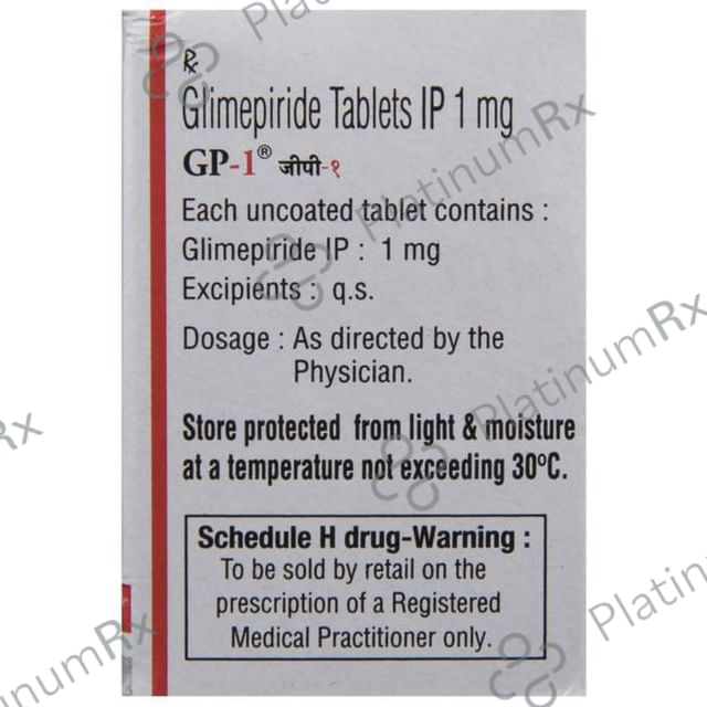 GP 1mg Tablet 10s