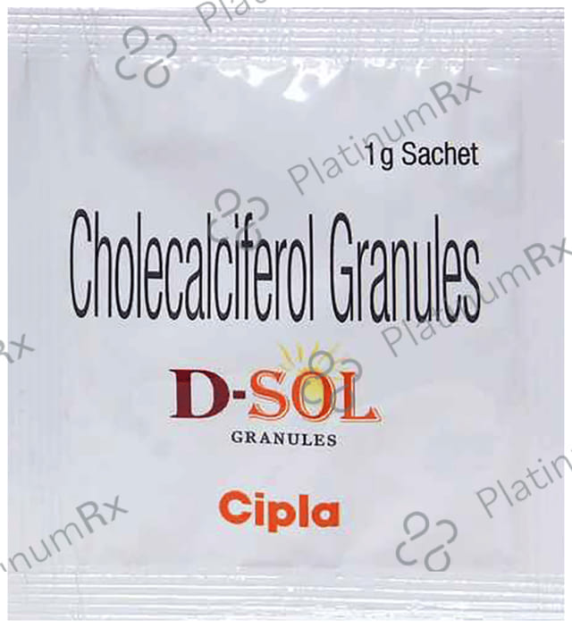 D Sol 60000IU Granules 1gm