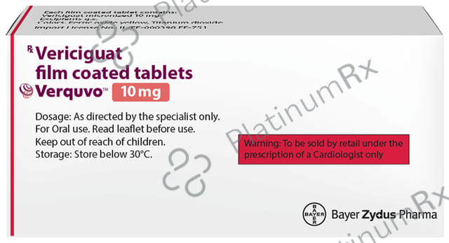 Verquvo 10mg Tablet 14s