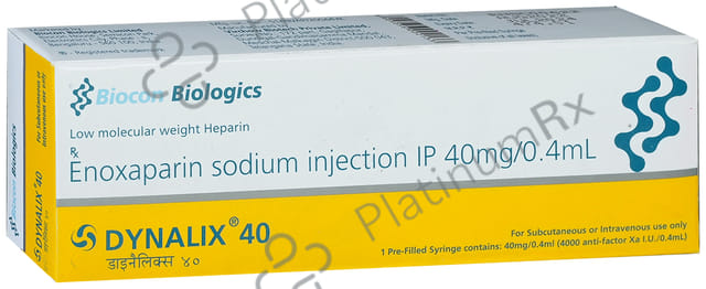 Dynalix 40mg/0.4ml Injection 0.4ml