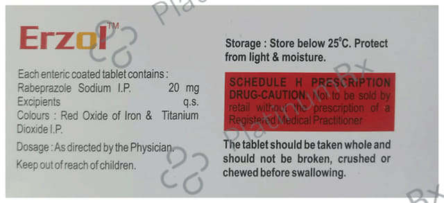 Erzol 20mg Tablet